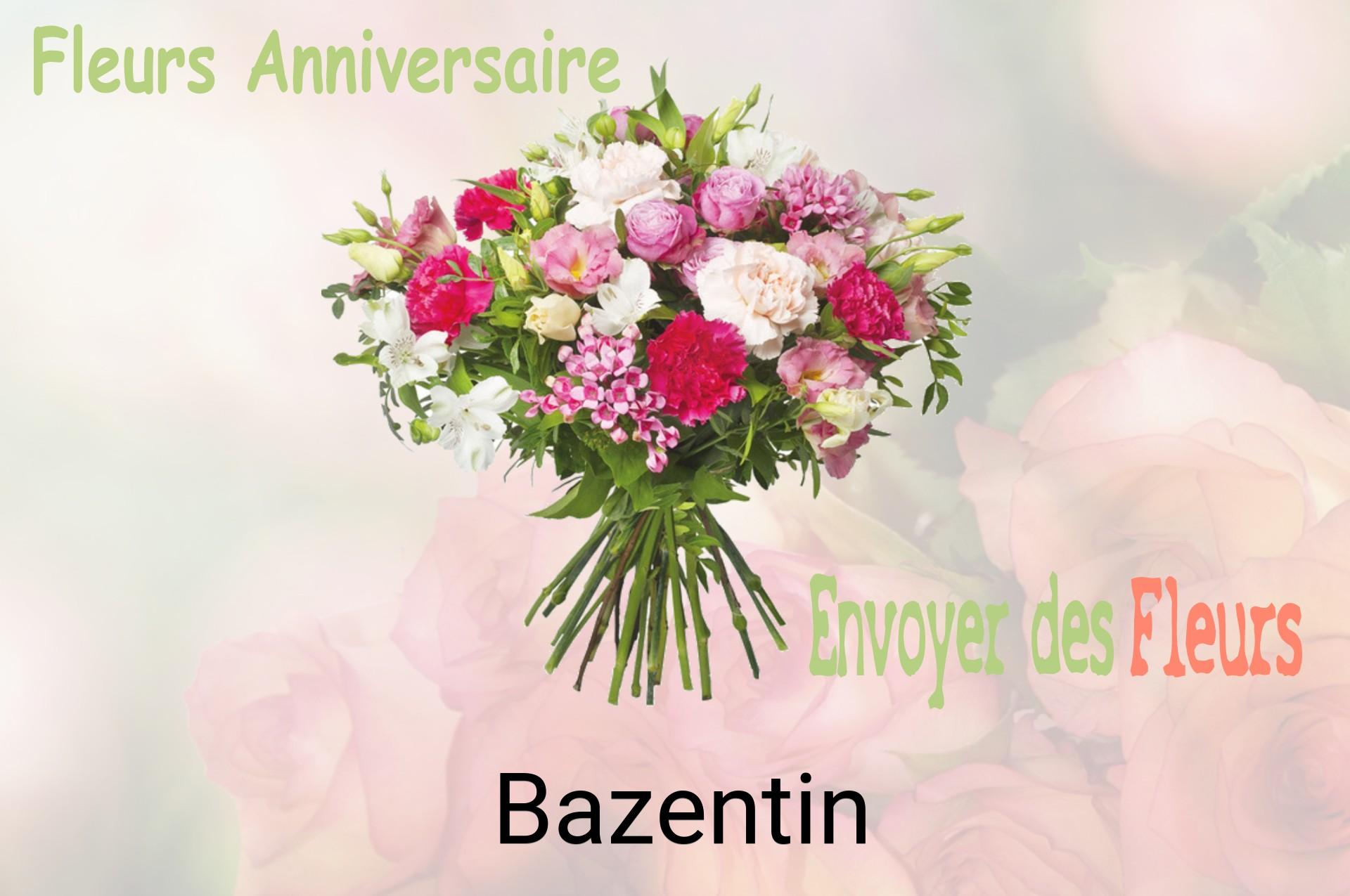 Bouquet de fleurs d’anniversaire livré à Bazentin